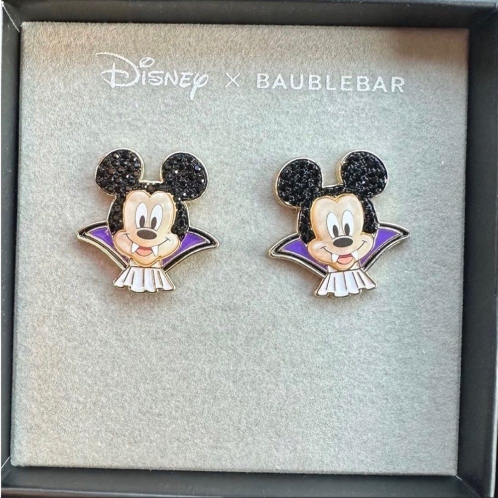 Disney x baublebar vampire earrings